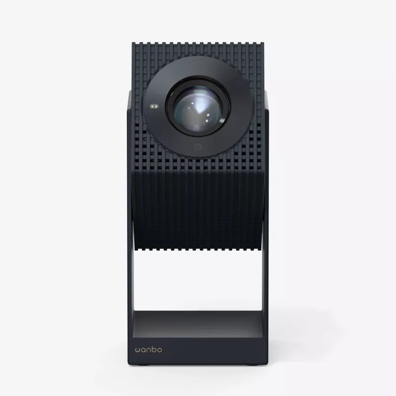 Nešiojamas LCD projektorius WANBO Cube 2 Pro — 500 ANSI liumenų, 1080p (1920x1080), LED, automatinis fokusavimas, Android TV, 1,2:1 priartinimas, 8 W, juodas