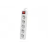 Lanberg PS1-05E-0150-W 1,5 m 5 lizdų prailgintuvas baltas