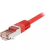Tinklo kabelis Sharkoon RJ-45 Cat5e 10 m Raudonas