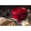 Staub Cocotte Single Pan 24 cm vyšnia