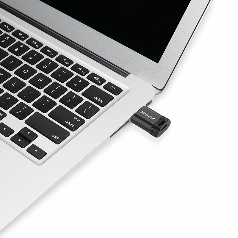 USB atmintukas PNY Elite-X 64 GB USB Type-C 3.2 Gen 1 (3.1 Gen 1) Juodas