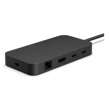 Dokavimo stotelė Microsoft Surface USB4 Dock, juoda, 100 W galios perdavimas