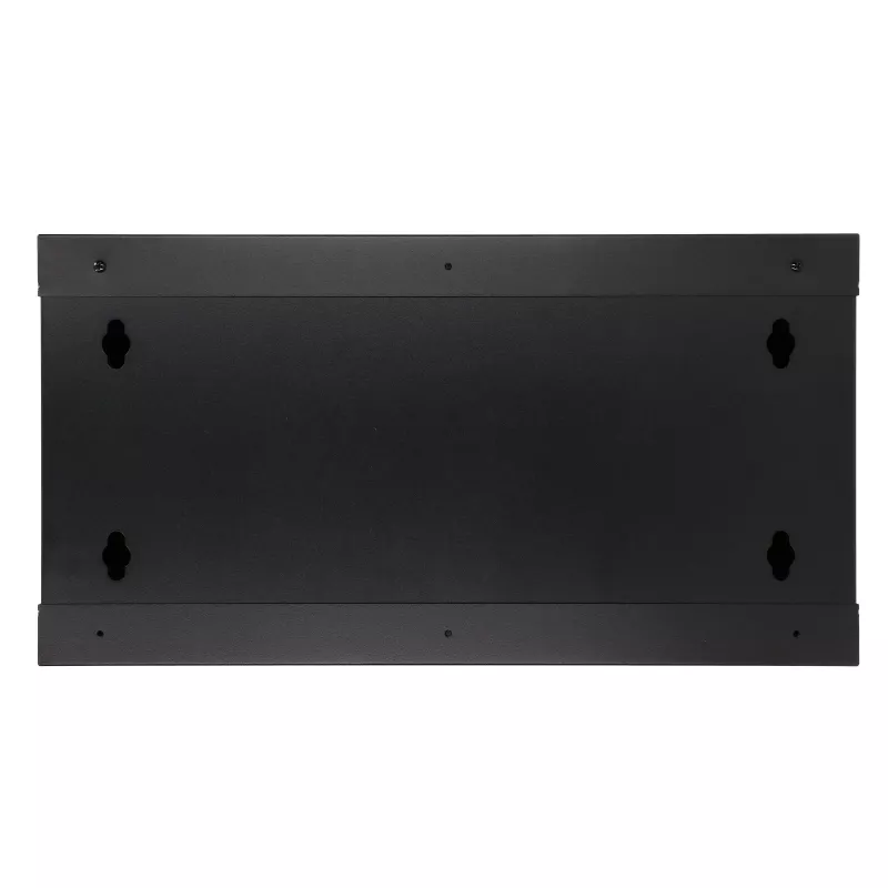 EXTRALINK LITE 4U 530×400 sieninis stelažinis korpusas juodas su lentyna