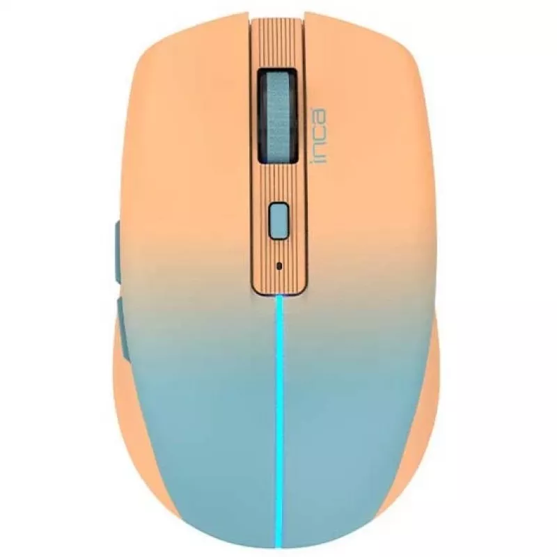 Cian Technology GmbH INCA pelė IWM-511RT Bluetooth + belaidė RGB pagrindinė spalva Oranžinė