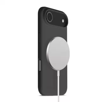 Dėklas Crong iPhone Air MagSafe Color Cover — juodas