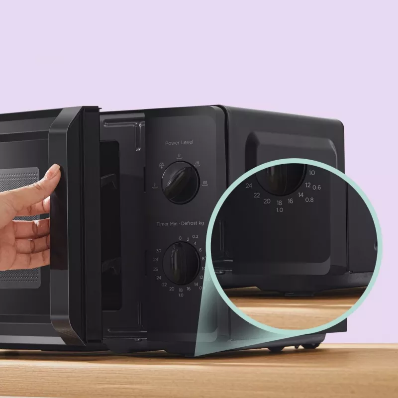 Toshiba MM2EM20PF Mikrobangų krosnelė Veidrodinis Juodas