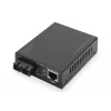 Digitus Gigabit PoE medijos keitiklis, RJ45 / SC, vienmodis, PSE