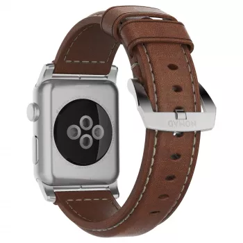 Nomad NM1A4RST00 – Dirželis – išmaniam laikrodžiui – ruda – Apple – Apple Watch Sport – Apple Watch – Apple Watch Edition – oda