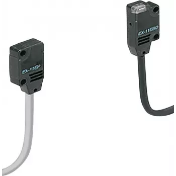 Panasonic EX13EB vieno spindulio fotoelektrinis jutiklis (skersinis), veikimo nuotolis 0,5 m