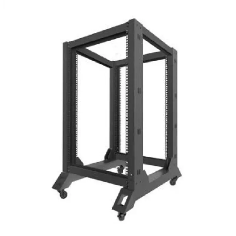 Lanberg Open Rack 19 18u 600x800 Juodas