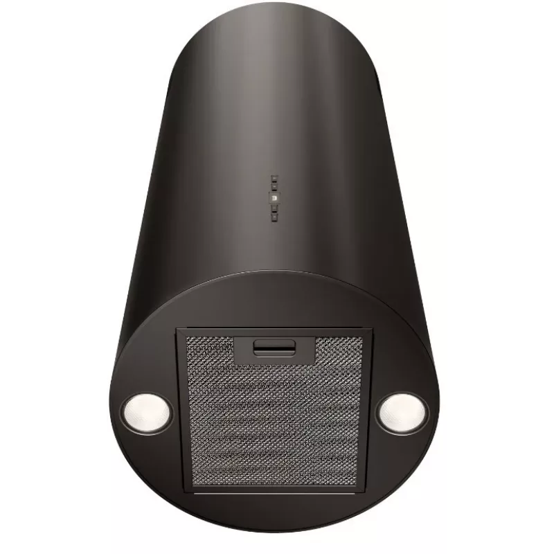 Įmontuojamas gartraukis MAAN ELBA 2 W 731 BLACK, šalinamas/cirkuliacinis, aliumininis riebalų filtras, 4 greičiai, 61 dB