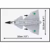 Cobi blokelių rinkinys Saab AJ 37 Viggen, 881 detalės