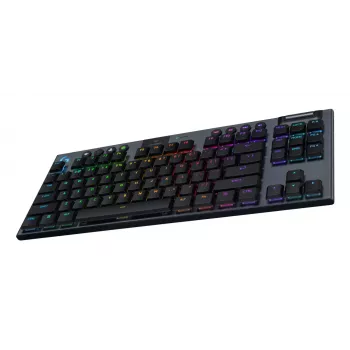 Logitech G G915 X - Belaidė klaviatūra - LIGHTSPEED - TKL - Apšvietimas - Bluetooth 5.0, 2,4 GHz, USB - QWERTY - Nordic (Danų/Suomių/Norvegų/Švedų)