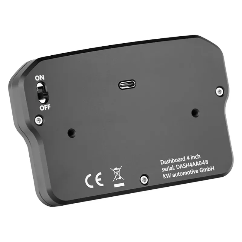 Vairo prietaisų skydelis Ascher Racing 4 colių modelis 76080028 sim racing įrangai