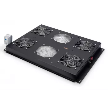 Stogo ventiliacinis blokas Digitus DN-19 FAN-4-SRV-B