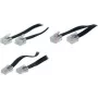 Telefono laidas ShiverPeaks BS70090-6/6 10 m Juodas