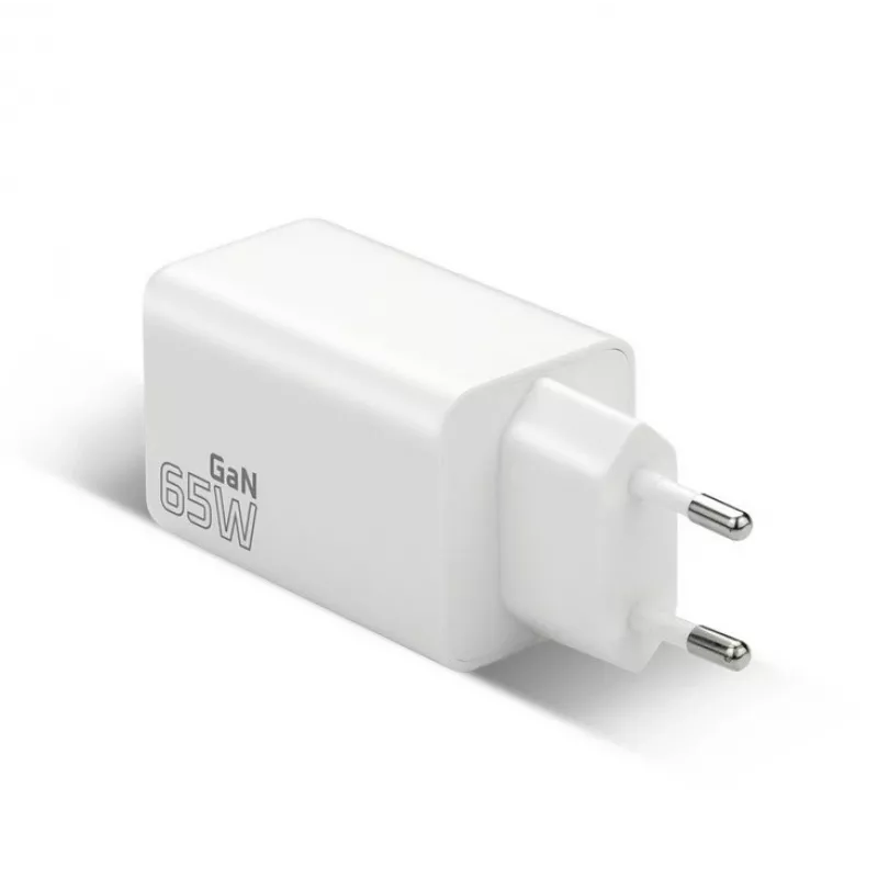 Maitinimo blokas everActive SQ-655Q 65W, 1×USB-A + 2×USB-C greitas įkrovimas