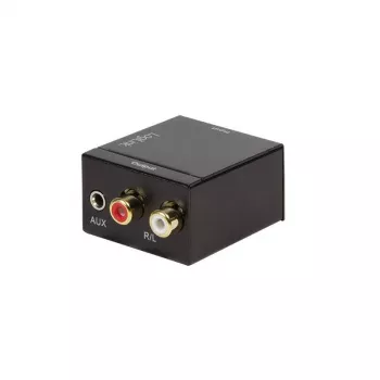 LogiLink CA0101 Toslink / RCA / Jack garso adapteris juodas