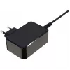 Mobiliojo įrenginio įkroviklis LC-Power LC-NB-GAN-65-C nešiojamam kompiuteriui Juodas AC vidaus