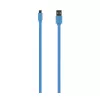 USB laidas Tellur TLL155011 1 m USB A – Micro-USB A mėlynas