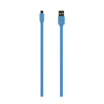 USB laidas Tellur TLL155011 1 m USB A – Micro-USB A mėlynas