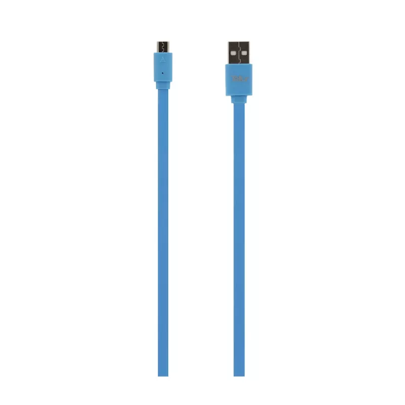 USB laidas Tellur TLL155011 1 m USB A – Micro-USB A mėlynas