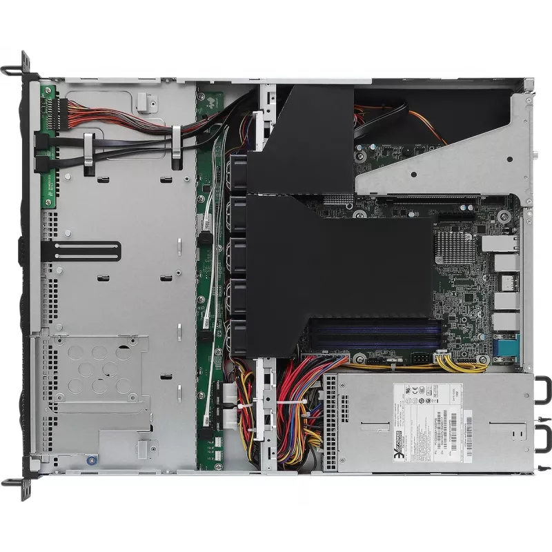 ASRock 1U4LW-B650/2L2T RPSU serverinis barebonas AMD B650 Socket AM5 Rack (1U)