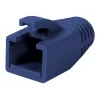 Logilink RJ45 kištuko įtempimo mažinimo gaubtas, 8,0 mm (50 vnt.) | MP0035B | Mėlyna