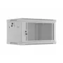 Lanberg sieninis 19 inch 6U 600x450 mm serverio spintos korpusas