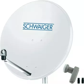 Palydovinė antena SCHWAIGER SPI9960SET2 80 cm su dvigubu LNB 2 naudotojams
