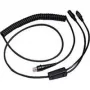 Honeywell CBL-720-300-C00 – Tastatūros jungiklis / tinklo kabelis, RJ-45 (M) – PS/2, 6 kontaktų, maitinimo šaltinis, 3,0 m, suvyniotas, juodas
