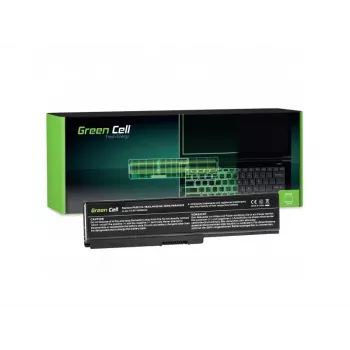Baterija Green Cell TS03, skirta Toshiba Satellite C650 C650D C660 C660D L650D L655 L750, Li-Ion 10.8V 4400mAh, 6 elementų, juoda
