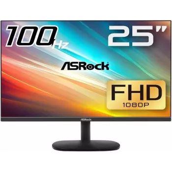 ASRock CL25FF 24,5 colio IPS monitorius, 100 Hz, 1 ms, juodas