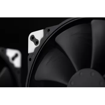 Ventiliatorius Noctua NF-A20 PWM CH.BK.S — 200 mm korpuso ventiliatorius, 12 V, 350–800 RPM, 146,9 m³/h, SSO guolis