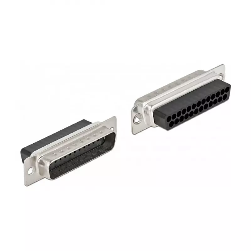 DeLOCK 66833 D-Sub 25 kontaktų (crimp) vyriškas į 2 x RJ45 lizdą adapteris