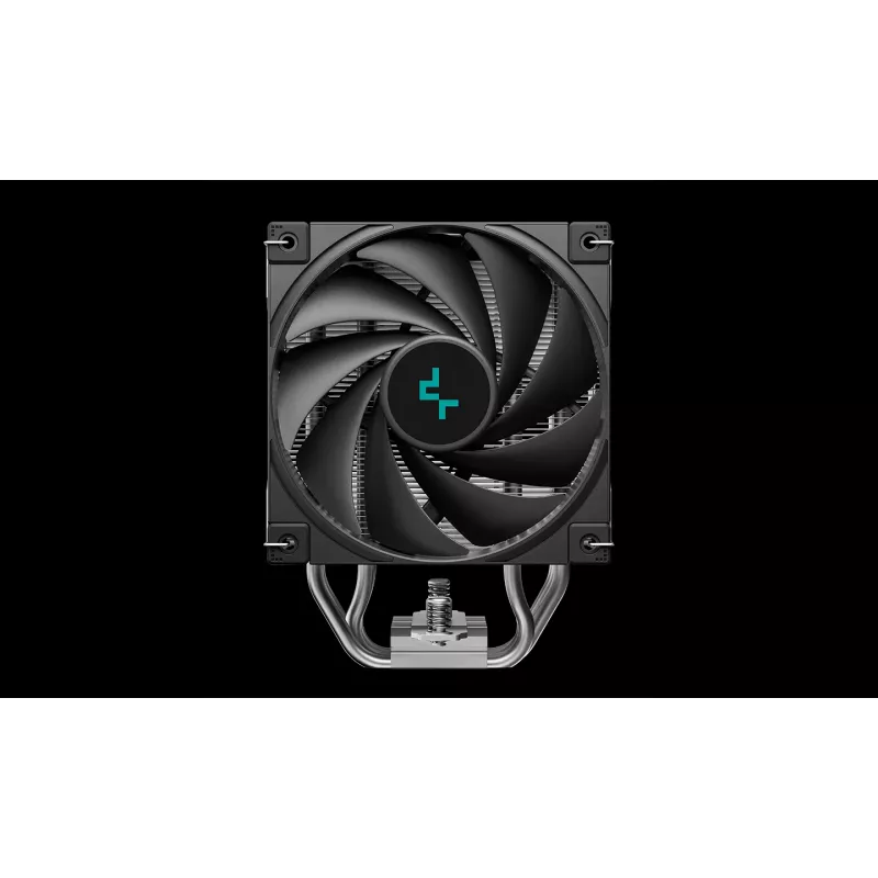 Oro aušintuvas DeepCool AK500S Digital SE — 120 mm ventiliatorius, LGA1700/AM5/AM4 ir Intel LGA115x/1200 lizdų palaikymas, Juodas