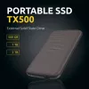 Išorinis SSD diskas Intenso TX500 1TB USB Type-C 3.2 Gen 2 Ruda