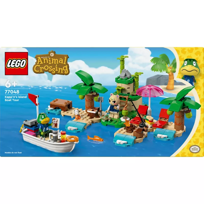LEGO konstruktorius 77048 Animal Crossing kelionė valtimi su Kapitono sala