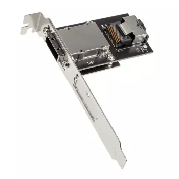 SilverStone SA011 - SAS-Blende intern zu extern - SAS 24Gbit/s - Mini SAS (SFF-8087) (W) zu 4 x 26-polige Mini SAS (W)