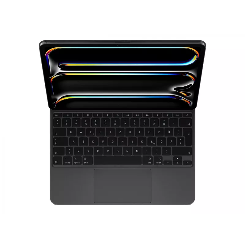 “Apple Magic Keyboard” iPad Pro 13 inch M4 vokiškas QWERTZ juodas su valdymo kilimėliu