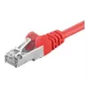 Wentronic Goobay CAT 5e jungiamasis laidas, F/UTP, raudonas, 2 m - CCA vario mišinys (50152)