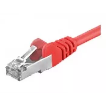 Wentronic Goobay CAT 5e jungiamasis laidas, F/UTP, raudonas, 2 m - CCA vario mišinys (50152)
