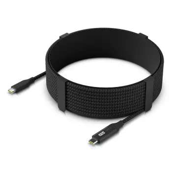 USB-C į USB-C laidas UBIQUITI AFI-CABLE-USB-7M — 7 m, magnetiškai ekranuotas, juodas/pilka
