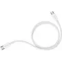 PEDEA greitojo įkrovimo ir duomenų laidas USB-C / USB-C, baltas (1 m) (60040120)