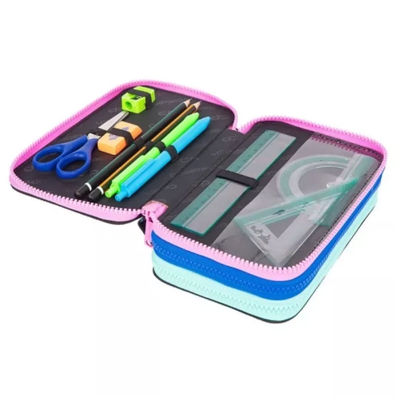Triple decker pieštukinė su įranga CoolPack Jumper 3 TENNIS STAR