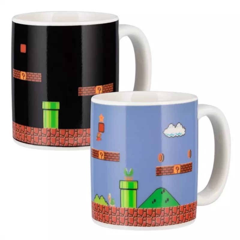 Paladone Super Mario Bros puodelis su šilumos efektu