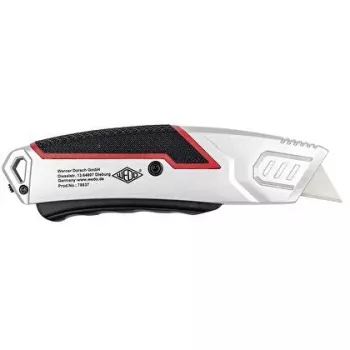Pjovimo peilis Wedo 78 837 juoda raudona sidabrinė snap-off 60 mm 166 mm