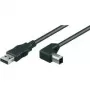 Wentronic Goobay USB 2.0 Hi-Speed laidas, juodas, 3 m – USB 2.0 kištukas (A tipas) > USB 2.0 kištukas (B tipas) (68733)