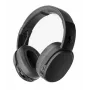 Ausinės Skullcandy Crusher Wireless juodos, binauralinės uždaro tipo, Bluetooth ir 3.5 mm, sulankstomos, 40 h baterija