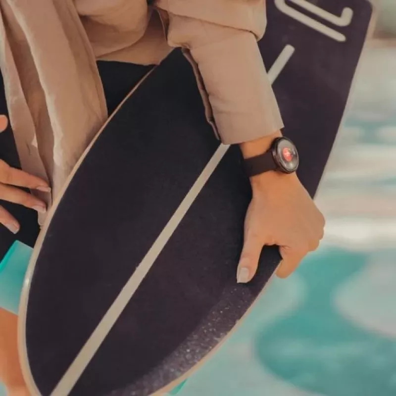 Polar Ignite 3 Titanium Brown Leather M/L – išmanusis laikrodis su titano apdaila ir odiniu dirželiu